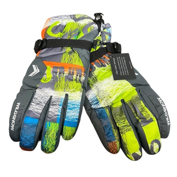 3/$30 🍂 Wildsnow Ski Gloves Multicolor - Picture 1 of 6